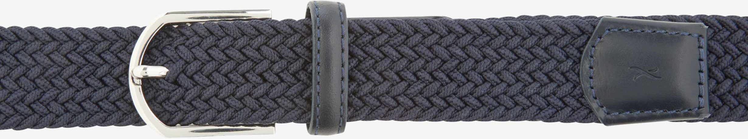 Thumbnail - Brax Damen Flechtgürtel Style DAMENGÜRTEL navy uni, dunkelblau, Gr. 85