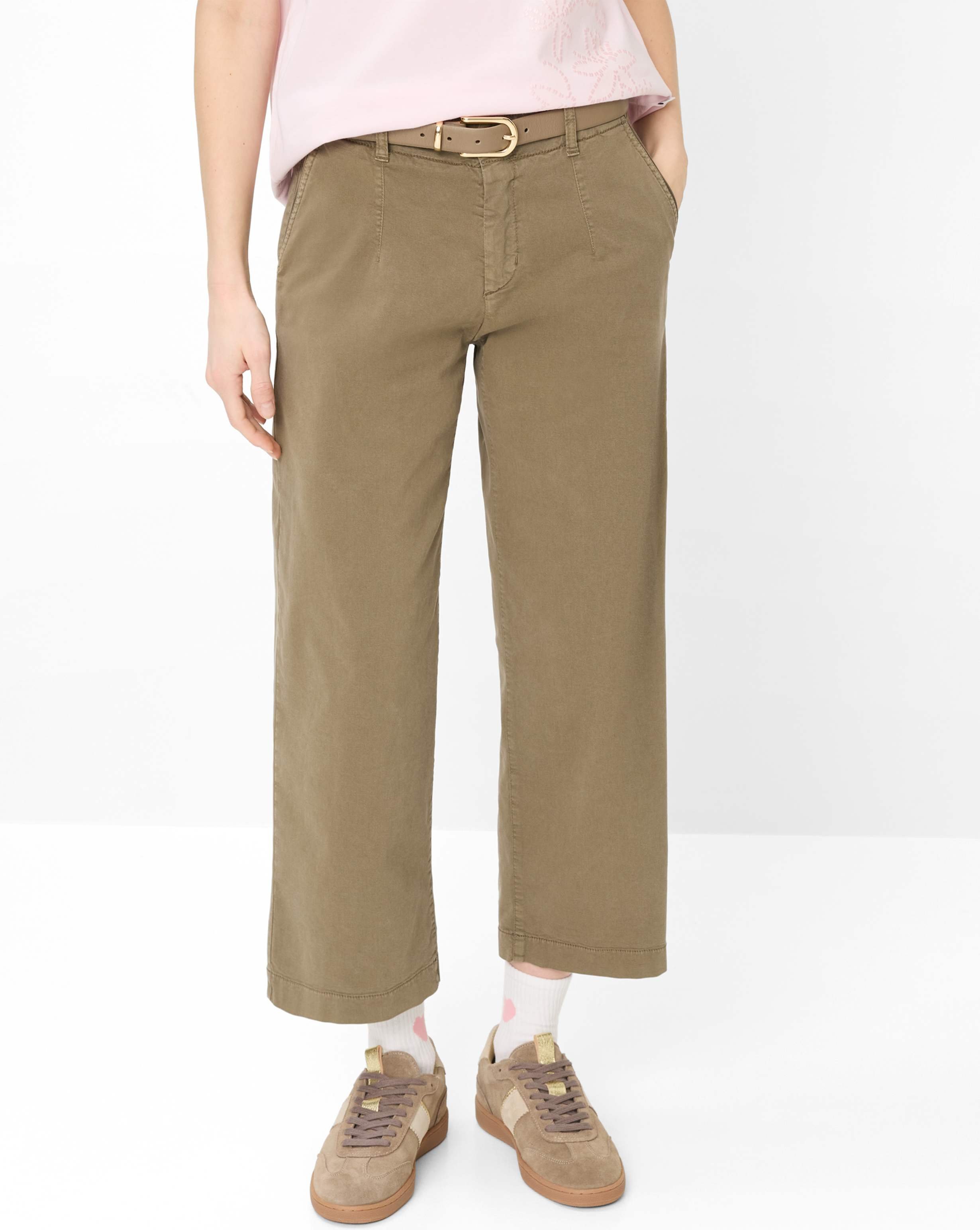 Brax Damen Culotte Style MAINE S LIGHT MOCHA, braun, Gr. 44L