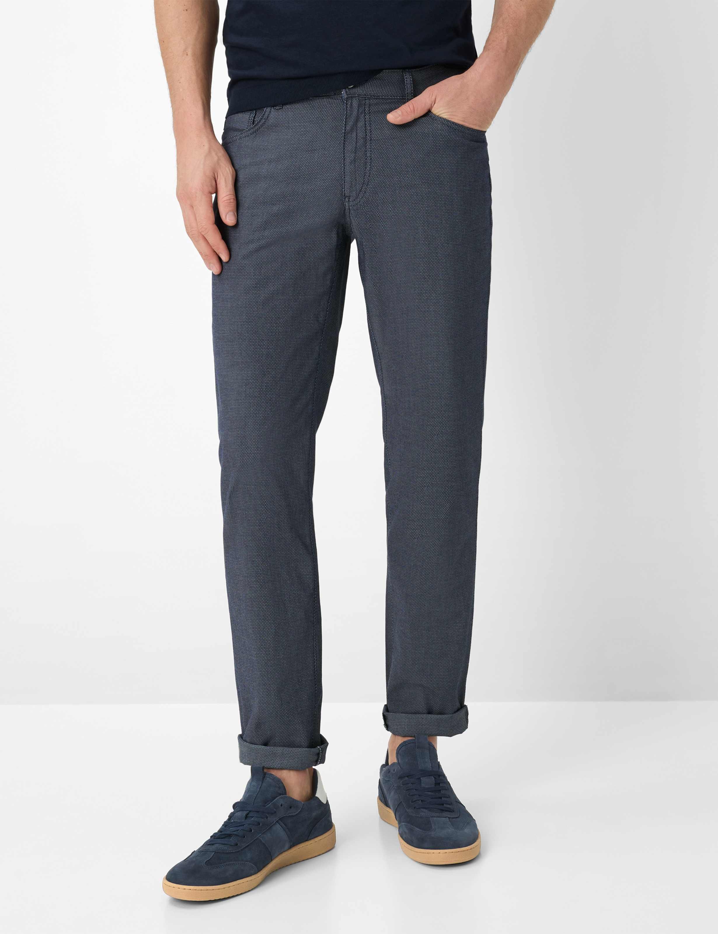 Brax Herren Five-Pocket-Hose Style CADIZ NAVY, dunkelblau, Gr. 42/36