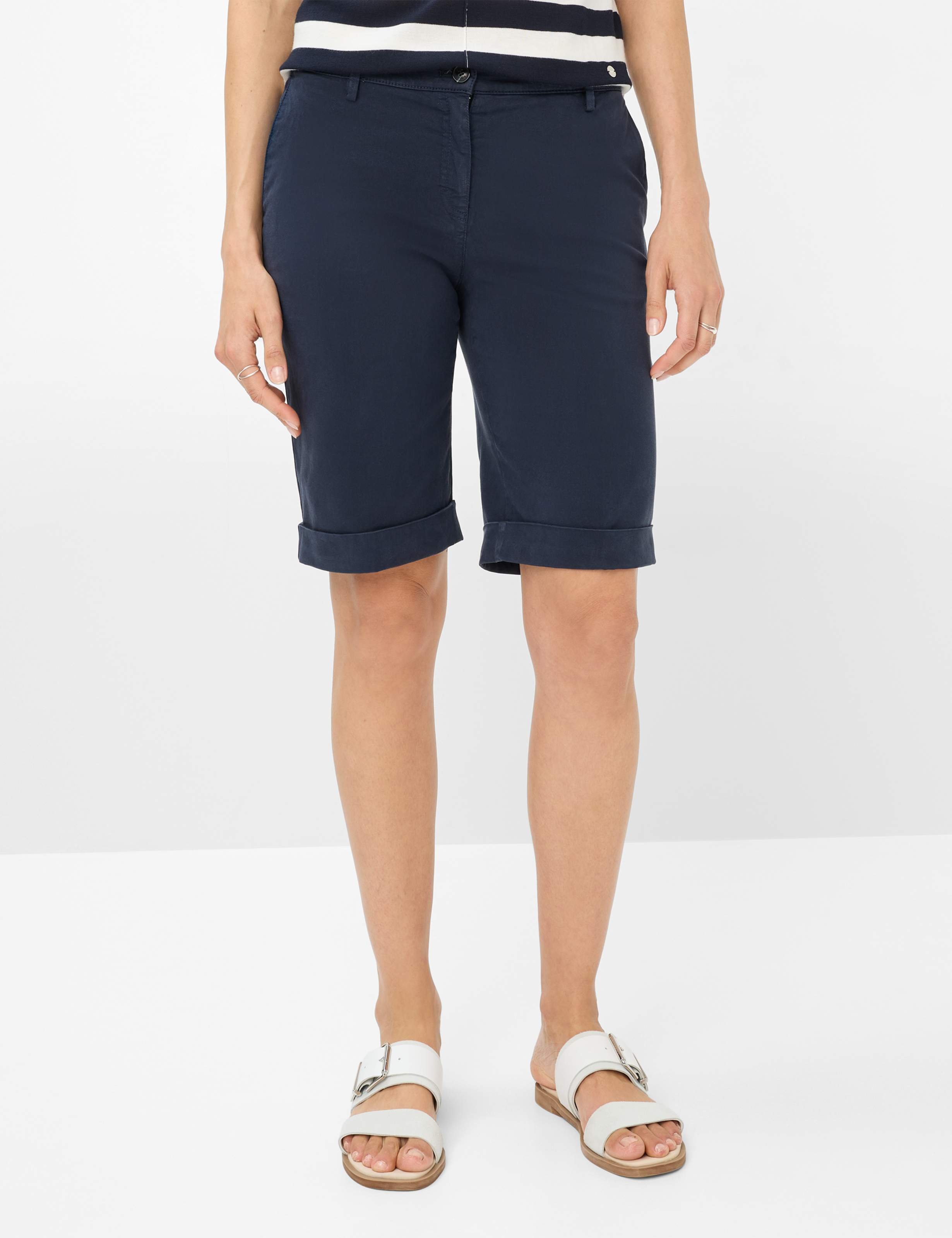 Brax Damen Bermuda Style MIA B, dunkelblau, Gr. 36