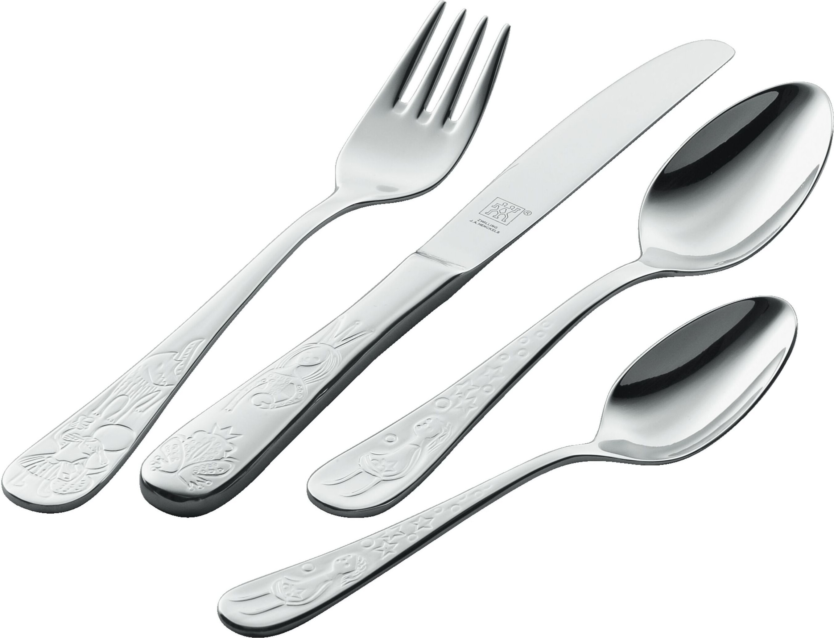 Thumbnail - ZWILLING Grimm's Fairy Tales Kinderbesteckset 4-tlg, poliert