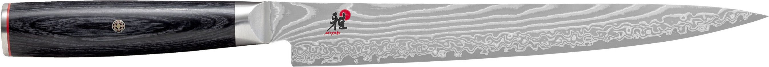 MIYABI KAIZEN II 5000FCD Sujihiki 24 cm, Pakka Holz