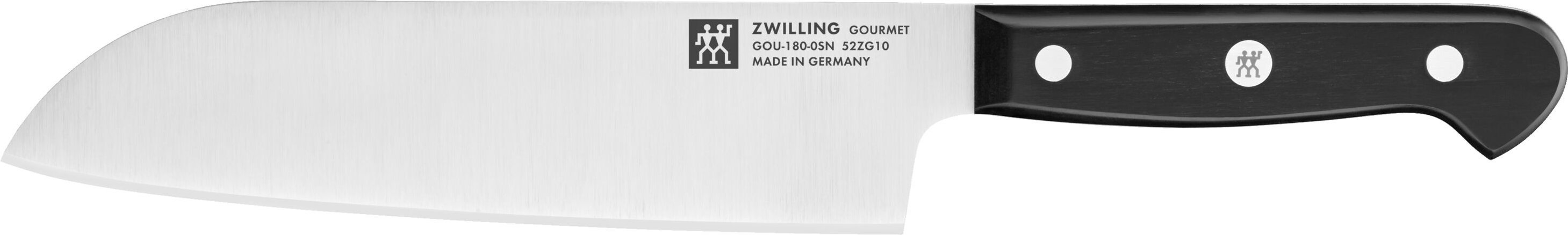 ZWILLING Gourmet Santokumesser 18 cm, Glattschliff
