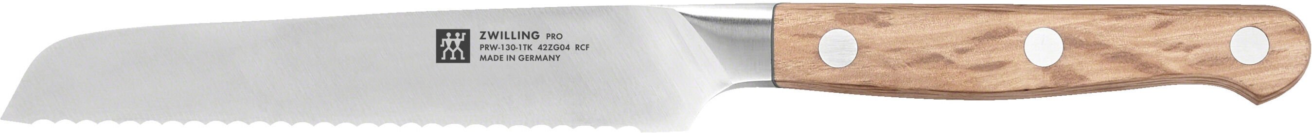 ZWILLING Pro Wood Universalmesser 13 cm, Wellenschliff