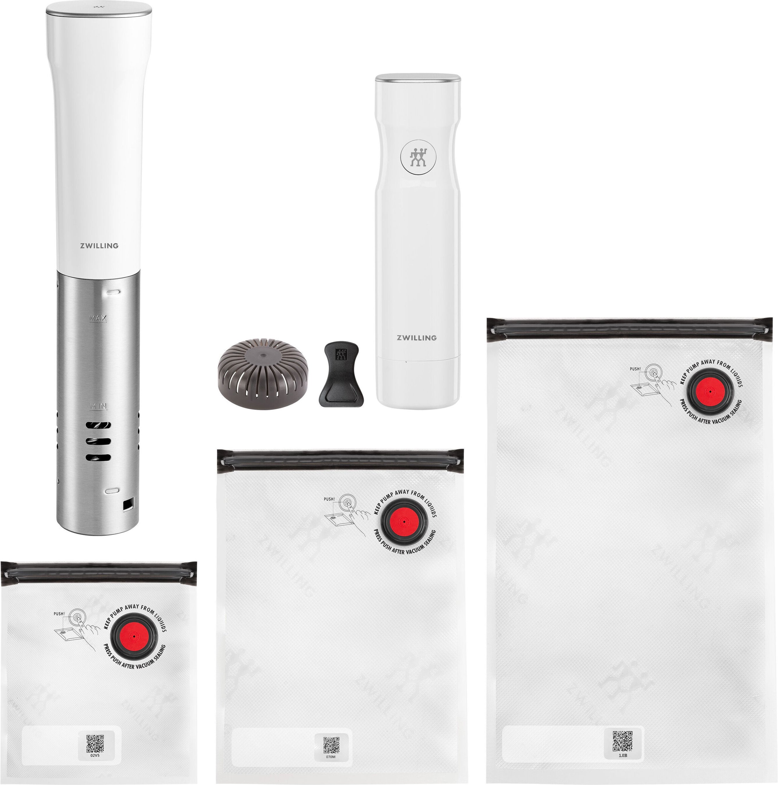 Thumbnail - ZWILLING Vakuum Starter Set Sous-vide, 7-tlg