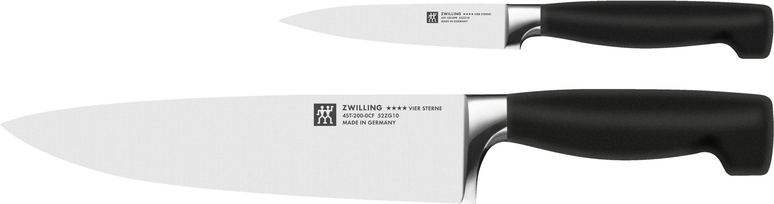 ZWILLING **** VIER STERNE Messerset 2-tlg