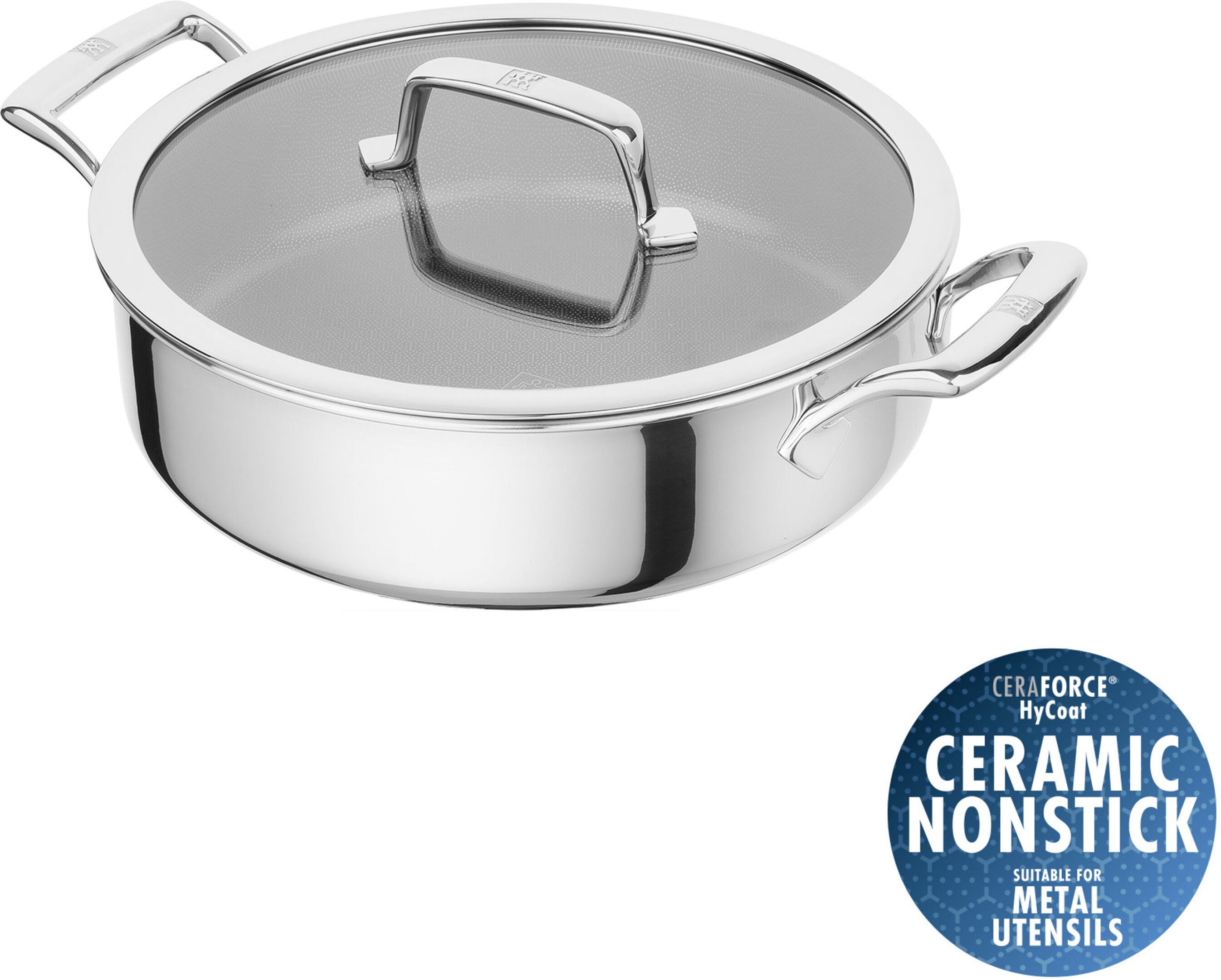 ZWILLING Peak Servierpfanne 26 cm, 18/10 Edelstahl