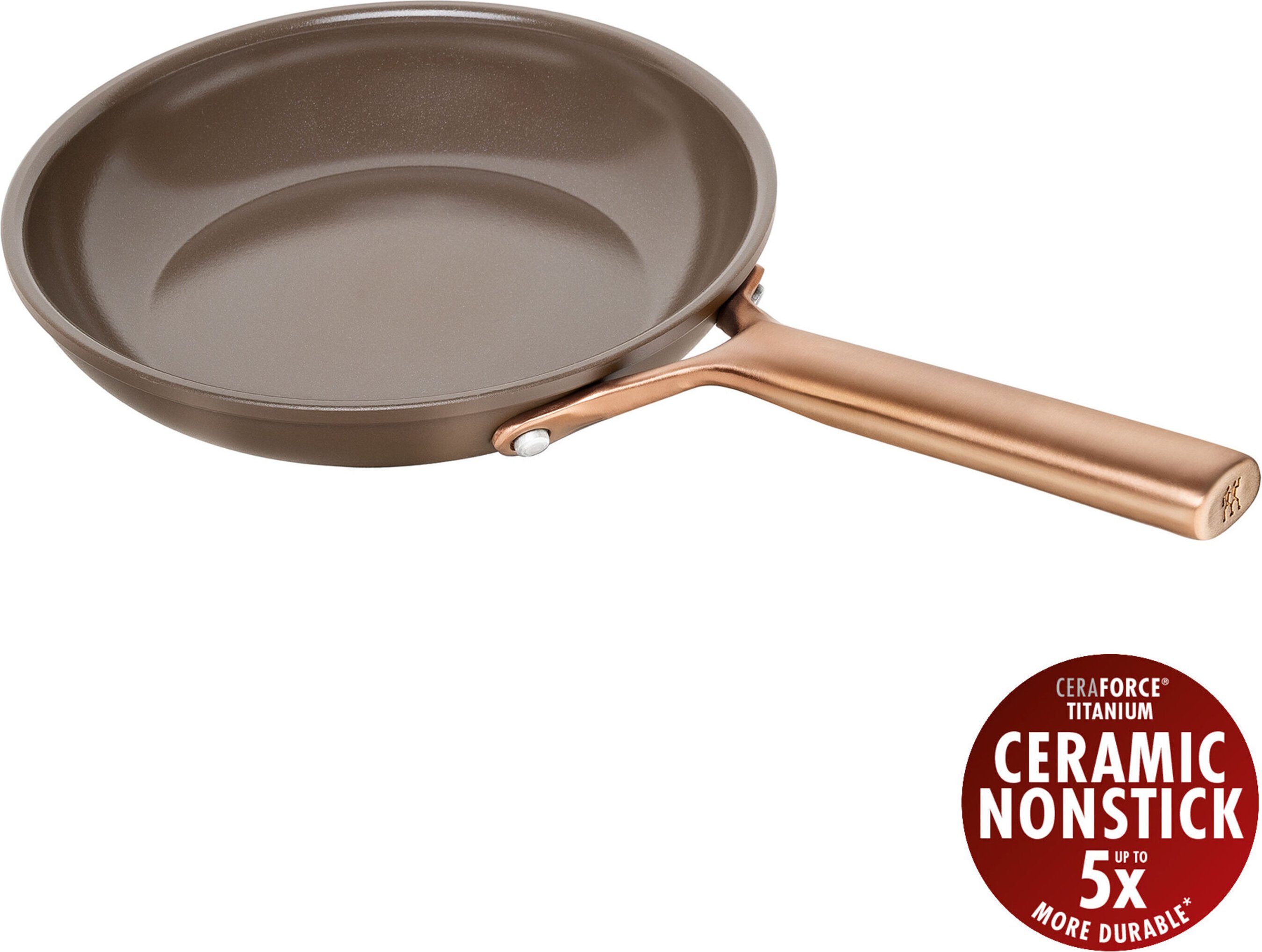 ZWILLING Milano Bratpfanne 20 cm, Aluminium, Braun