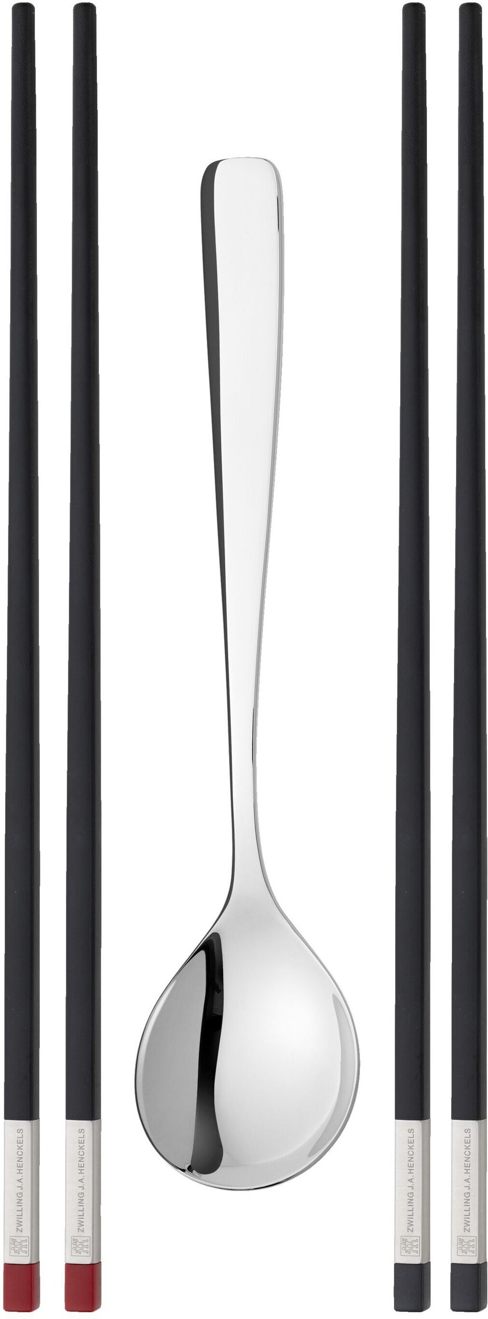 ZWILLING Chopsticks Chopstick-Set, klein 5-tlg, mattiert/poliert