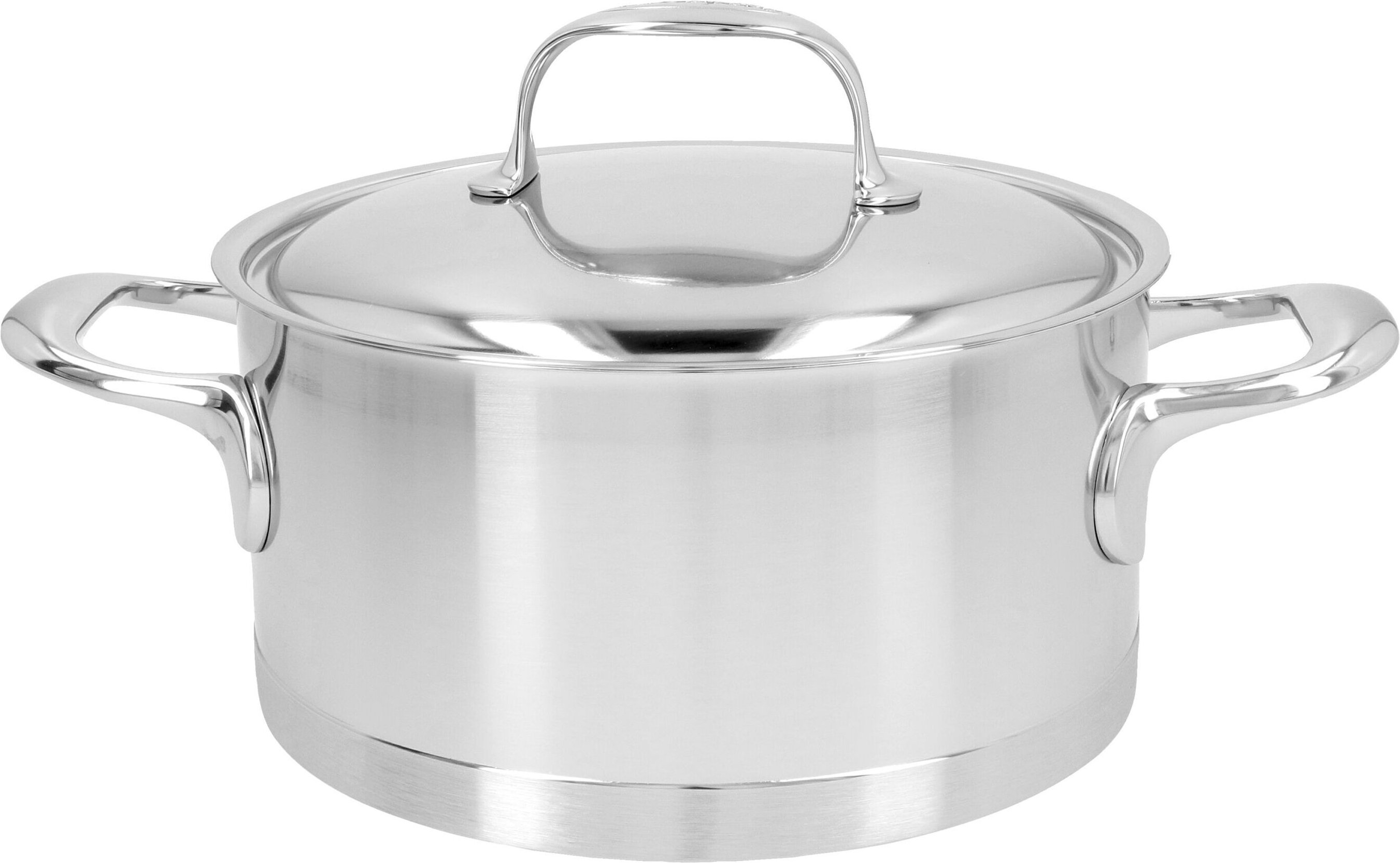 Demeyere Atlantis 7 Bratentopf mit Deckel 20 cm, 18/10 Edelstahl