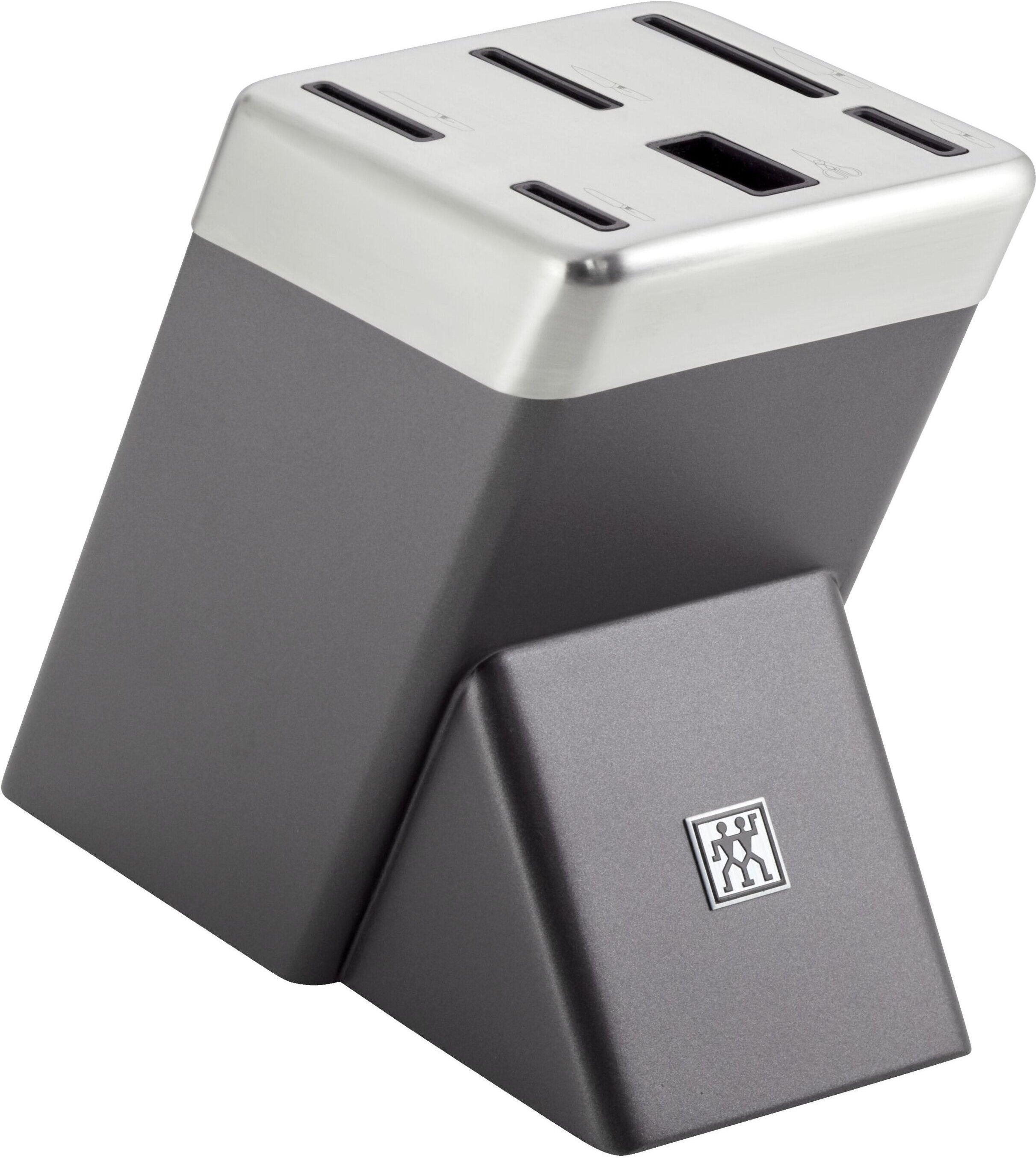 ZWILLING Profile Selbstschärfender Messerblock, Kautschuk-Holz