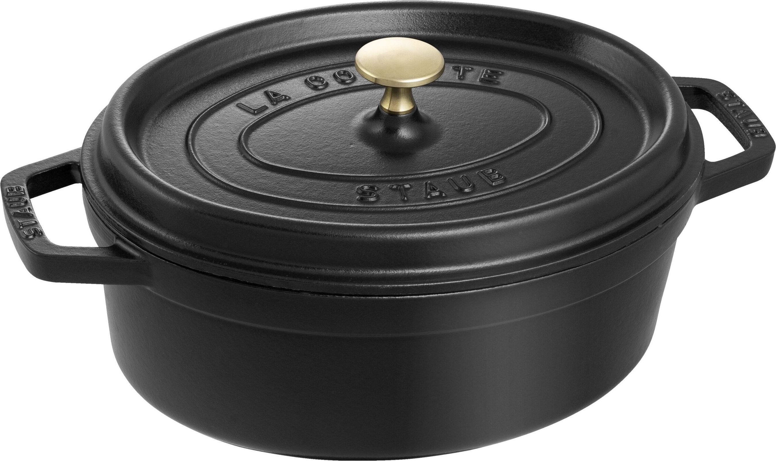 Thumbnail - Staub La Cocotte Cocotte 27 cm, oval, Schwarz, Gusseisen