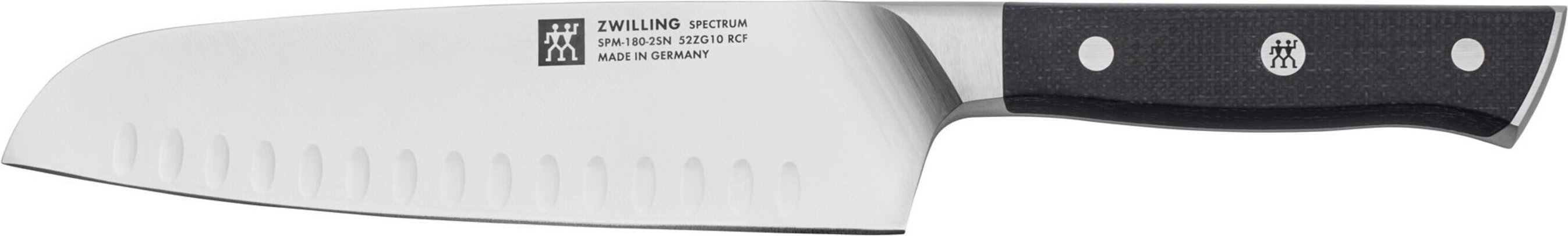 ZWILLING Spectrum Santokumesser 18 cm, Kullenschliff
