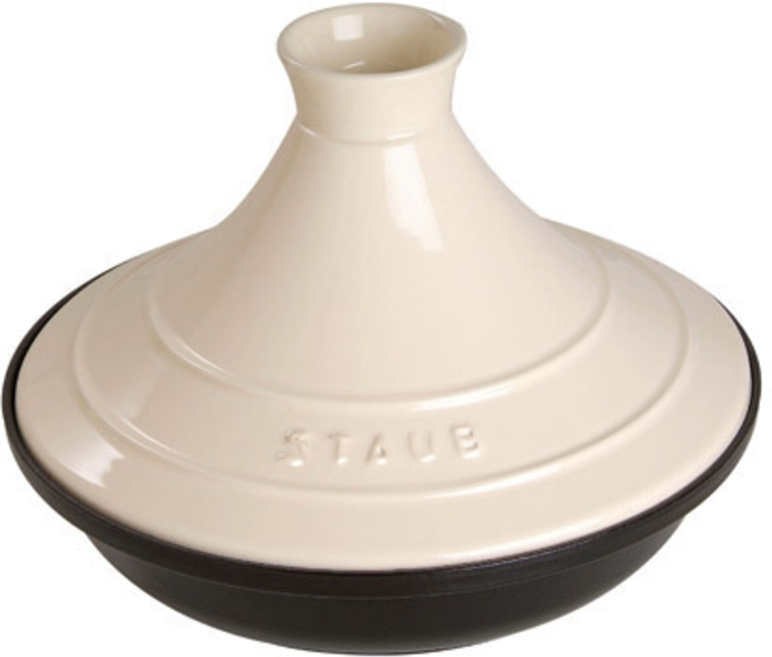 Staub Specialities Tajine 20 cm, rund, Cream, Gusseisen