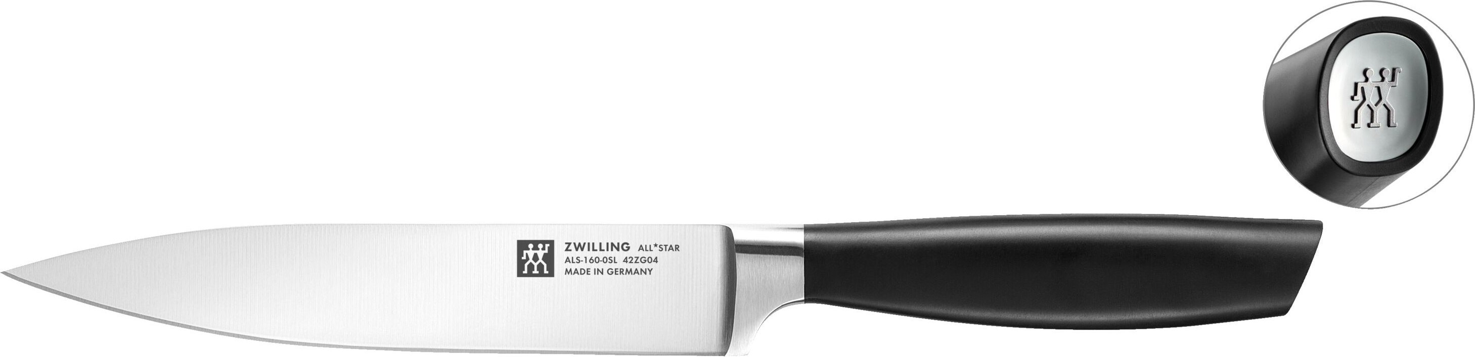 ZWILLING All * Star Fleischmesser 16 cm, Silber