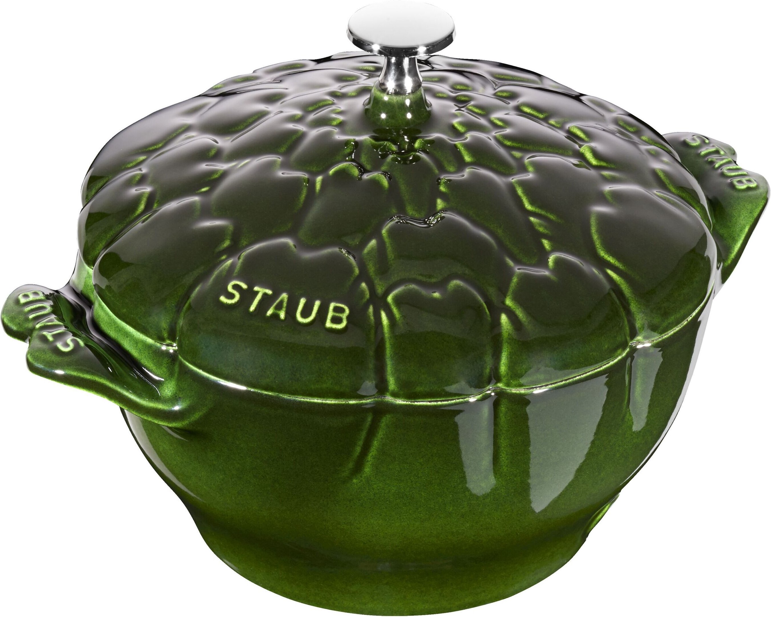 Staub La Cocotte Cocotte 22 cm, Artischocke, Basilikum-Grün, Gusseisen