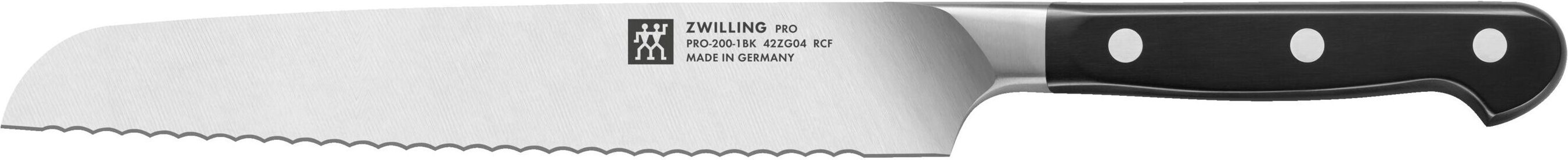 ZWILLING Pro Brotmesser 20 cm, Wellenschliff