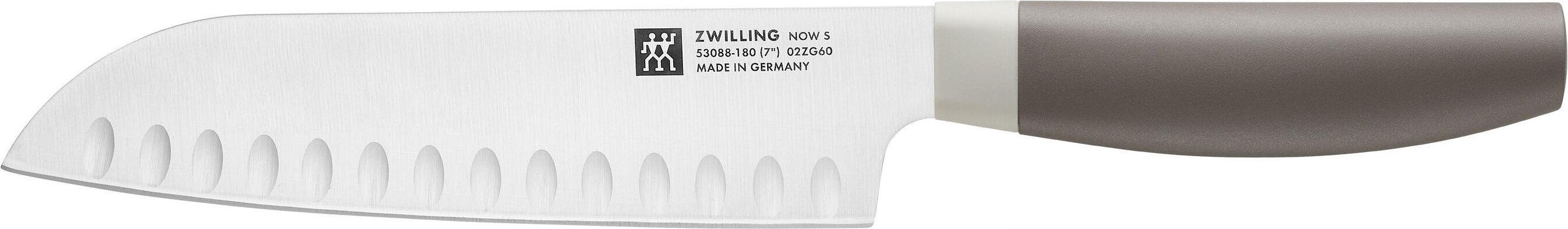 ZWILLING Now S Santokumesser 18 cm, Grau