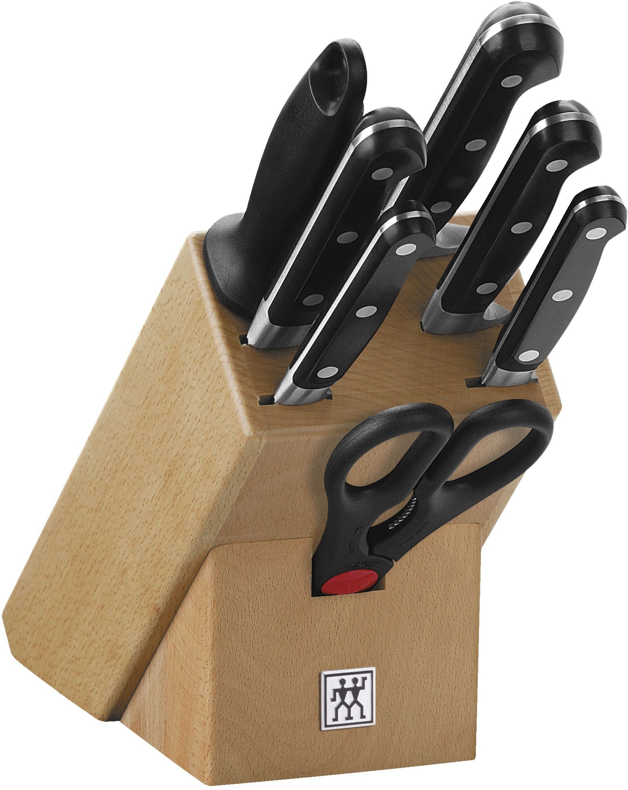 ZWILLING Professional S 8-tlg, Messerblockset, Natur