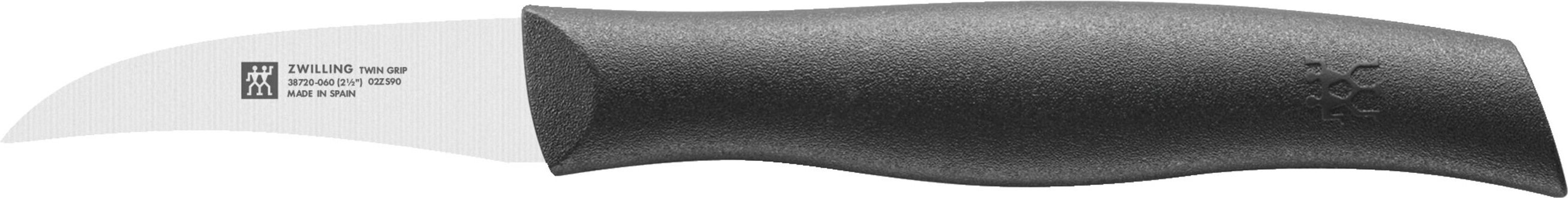 ZWILLING TWIN Grip Schälmesser 6 cm, Schwarz