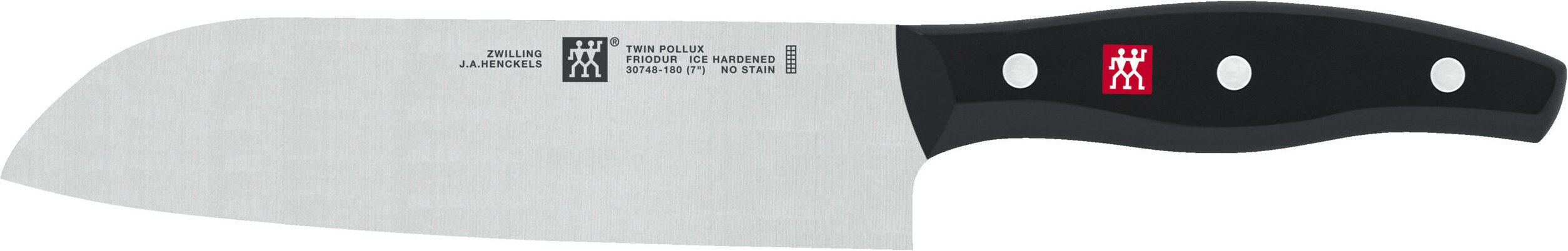 ZWILLING TWIN Pollux Santokumesser 18 cm, Glattschliff