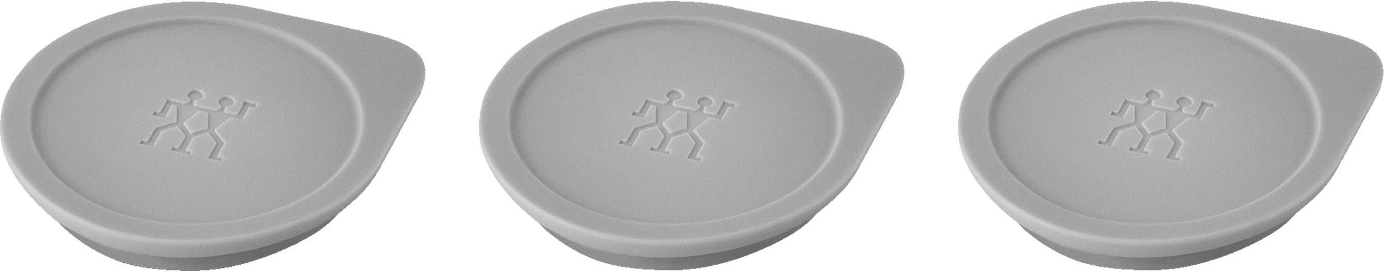 ZWILLING Fresh & Save CUBE CUBE Set Etikettenpositionierer, 3-tlg, Grau