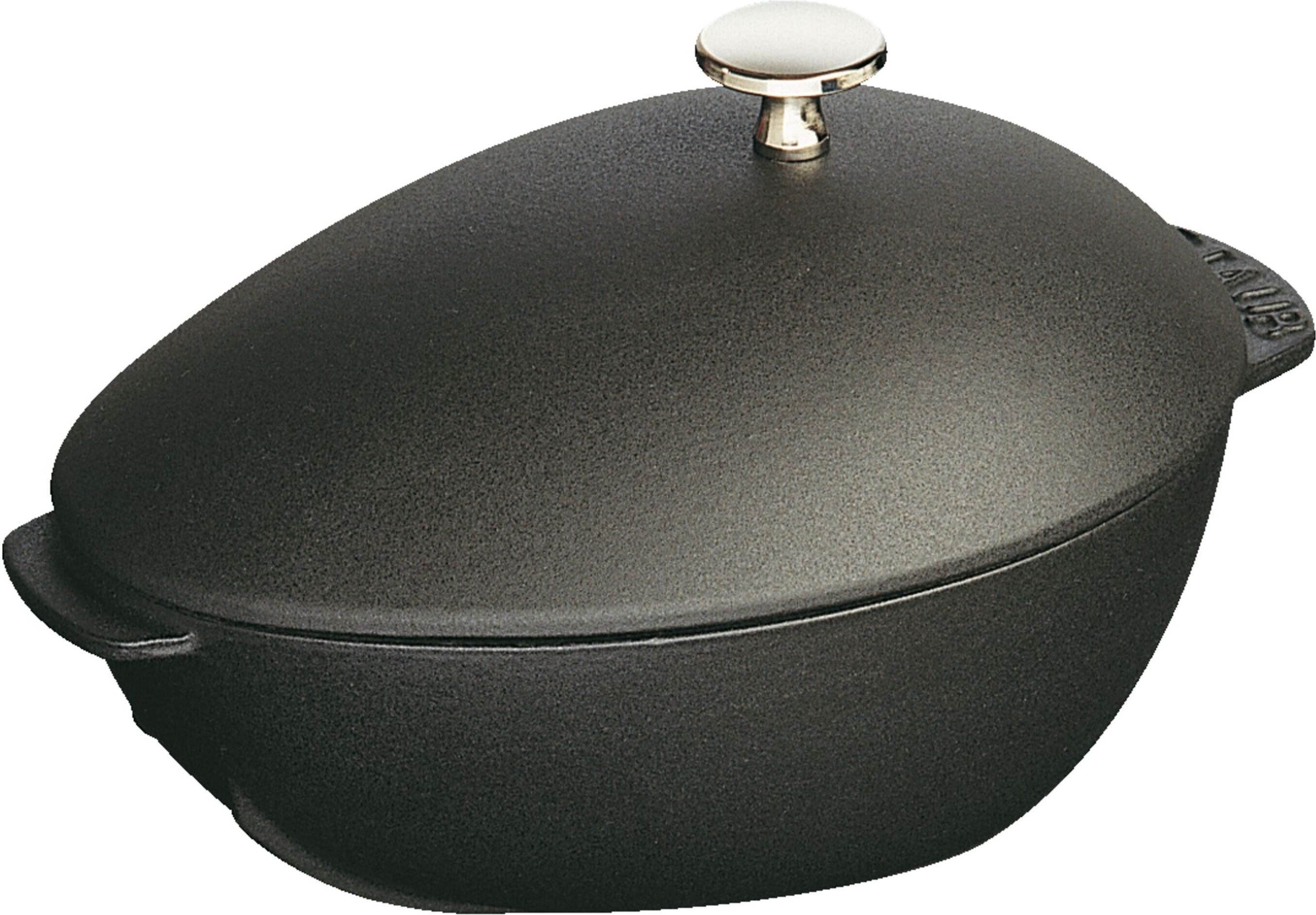 Staub Specialities Muscheltopf 25 cm, Gusseisen, Schwarz