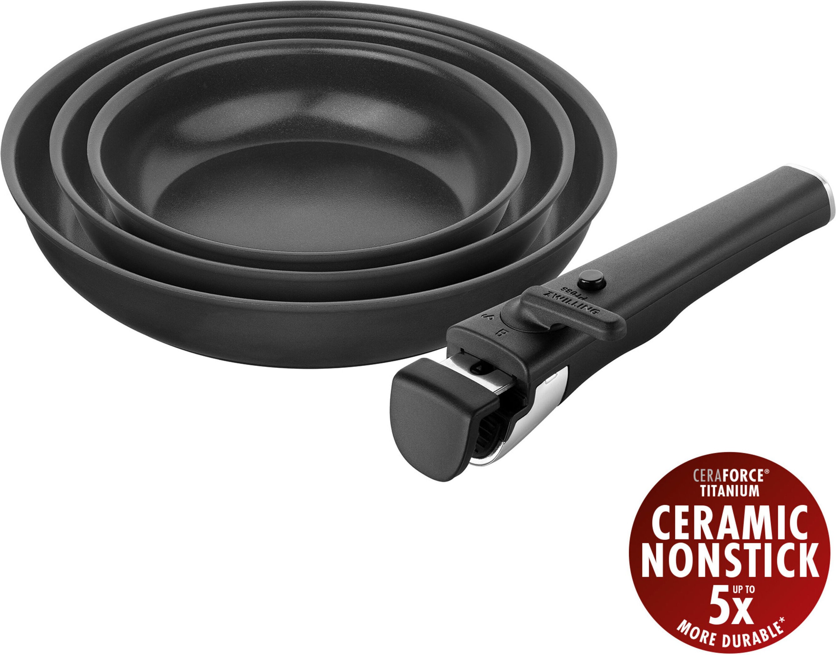 ZWILLING Unlock Bratpfannenset 4-tlg, Aluminium