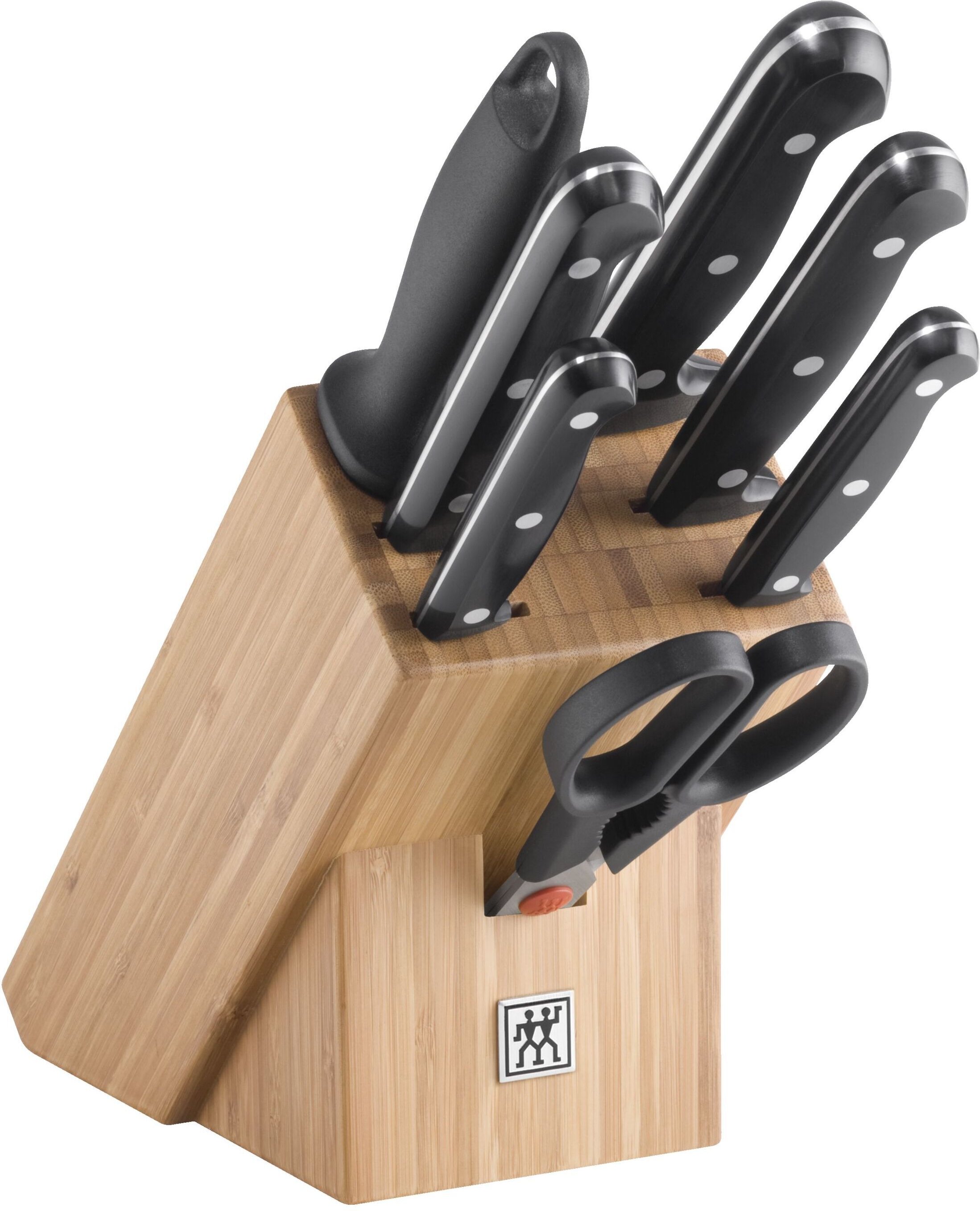 Thumbnail - ZWILLING TWIN Chef 2 8-tlg, Messerblock, Bambus, 8-tlg.