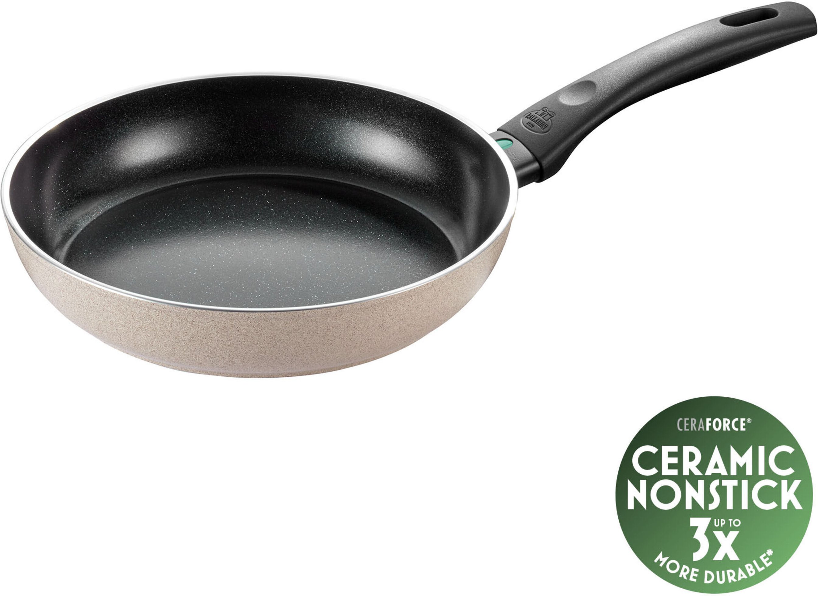 BALLARINI Ledro Bratpfanne, 24 cm, Aluminium, Keramische Antihaftbeschichtung