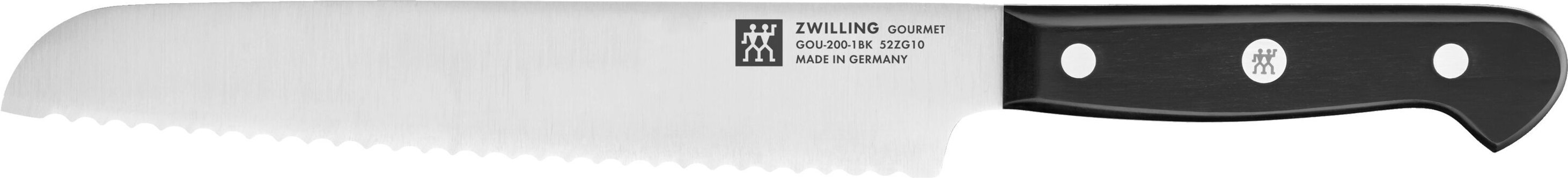 ZWILLING Gourmet Brotmesser 20 cm, Wellenschliff