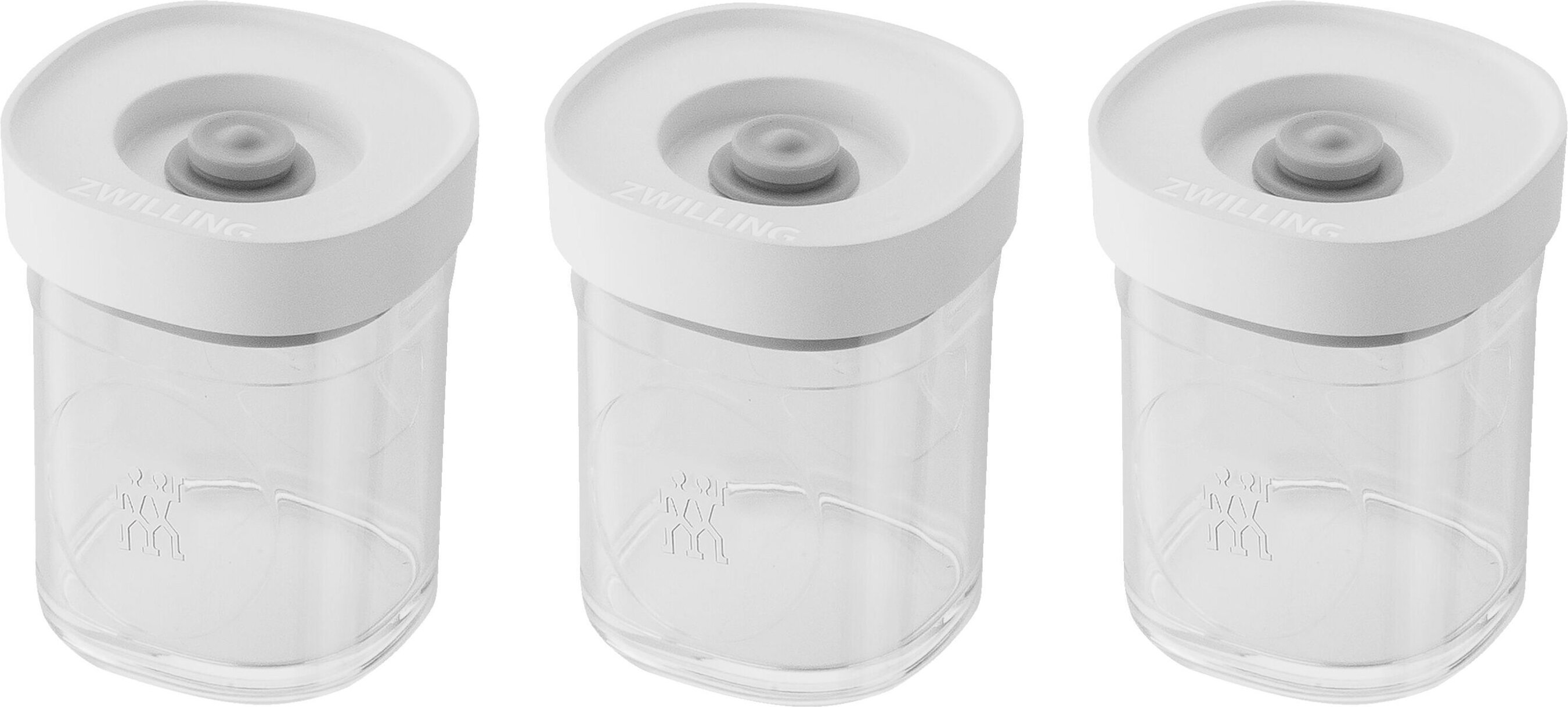 Thumbnail - ZWILLING Fresh & Save CUBE CUBE Set, XS / 3-tlg, Transparent-Weiß