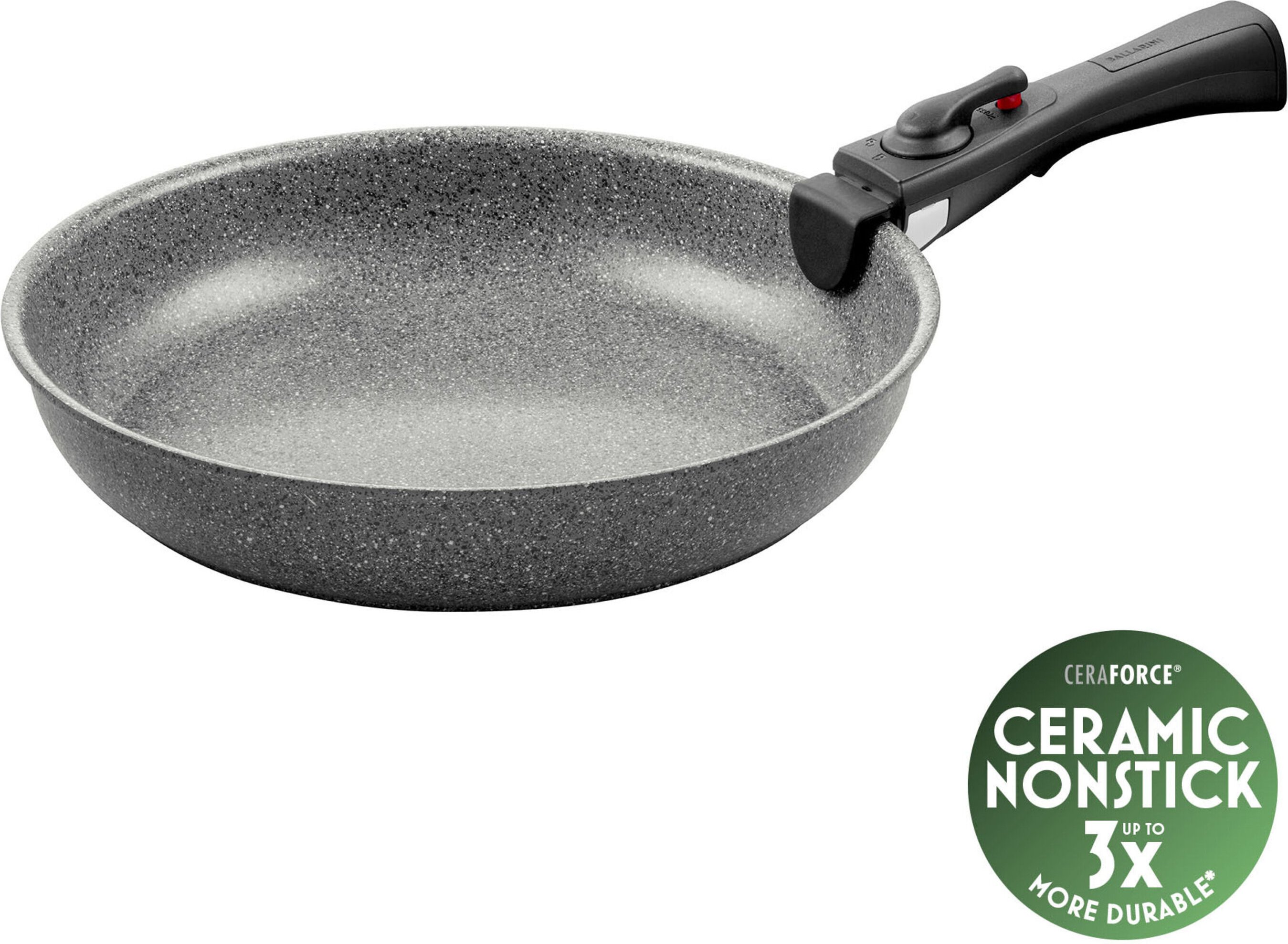 BALLARINI Torre Bratpfannenset, 28 cm / 2-tlg, Aluminium, Keramische Antihaftbeschichtung