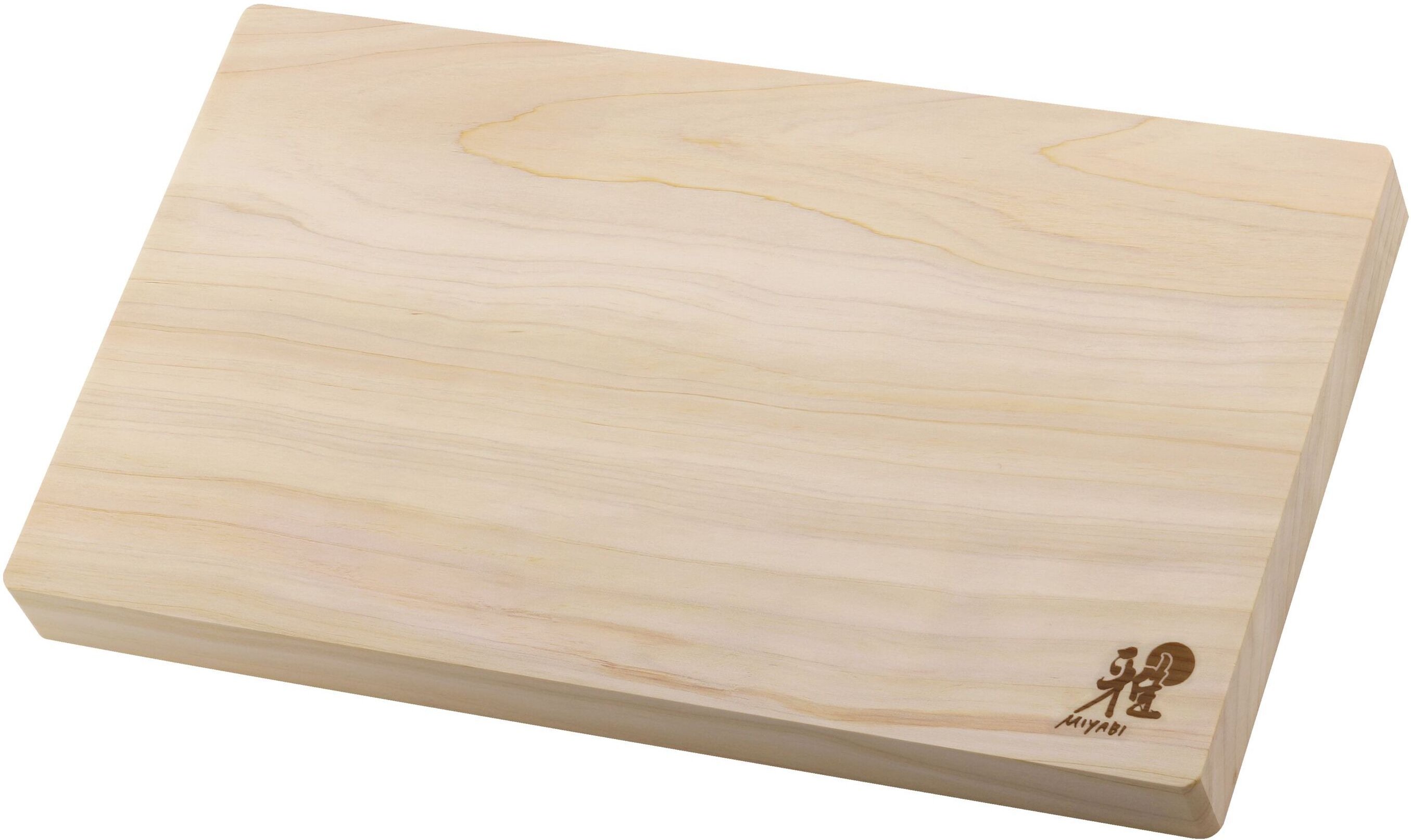MIYABI HINOKI CUTTING BOARDS Schneidbrett 35 cm x 20 cm, Hinoki Holz