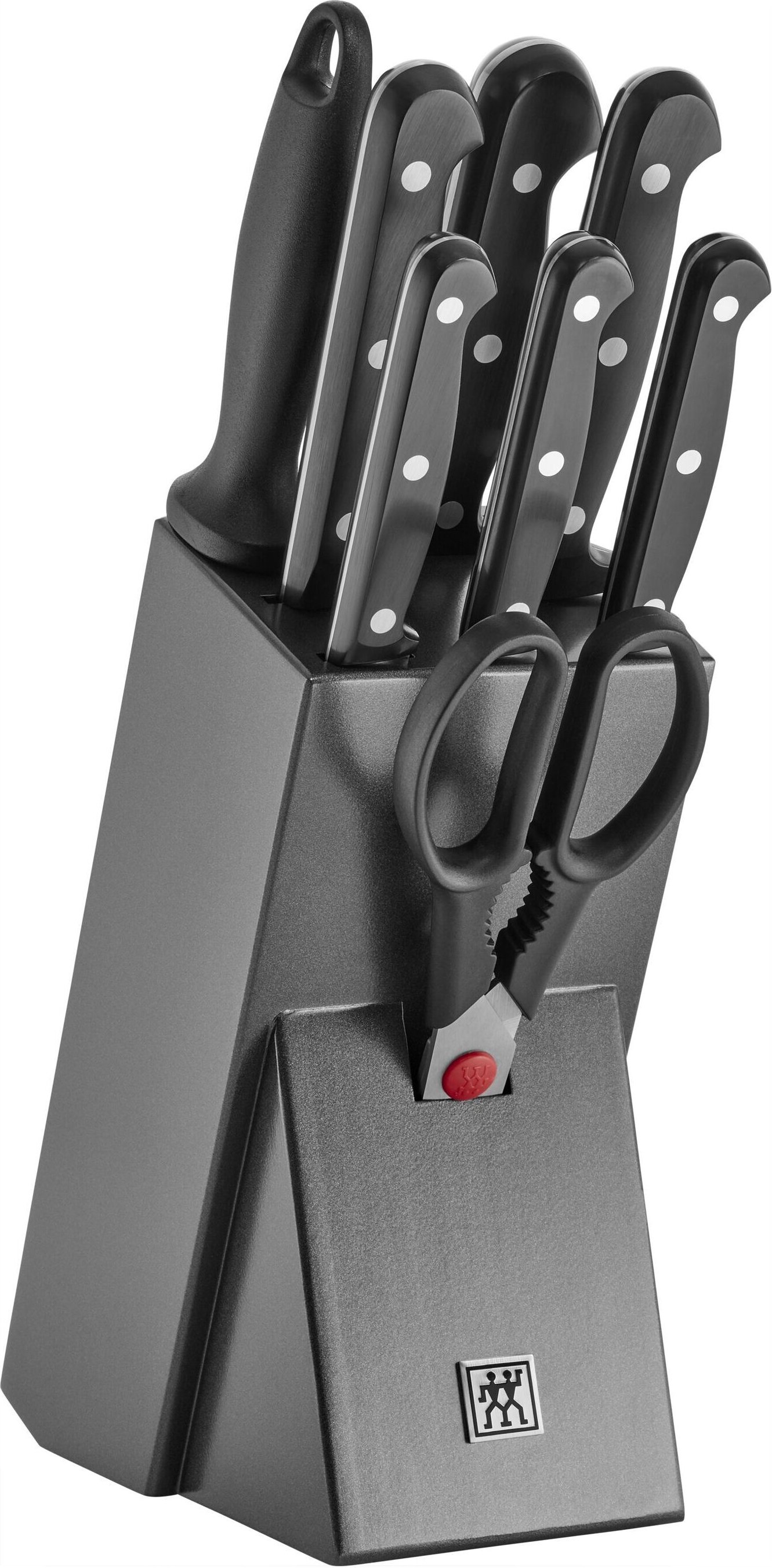 Thumbnail - ZWILLING TWIN Chef 2 9-tlg, Messerblockset, Anthrazit