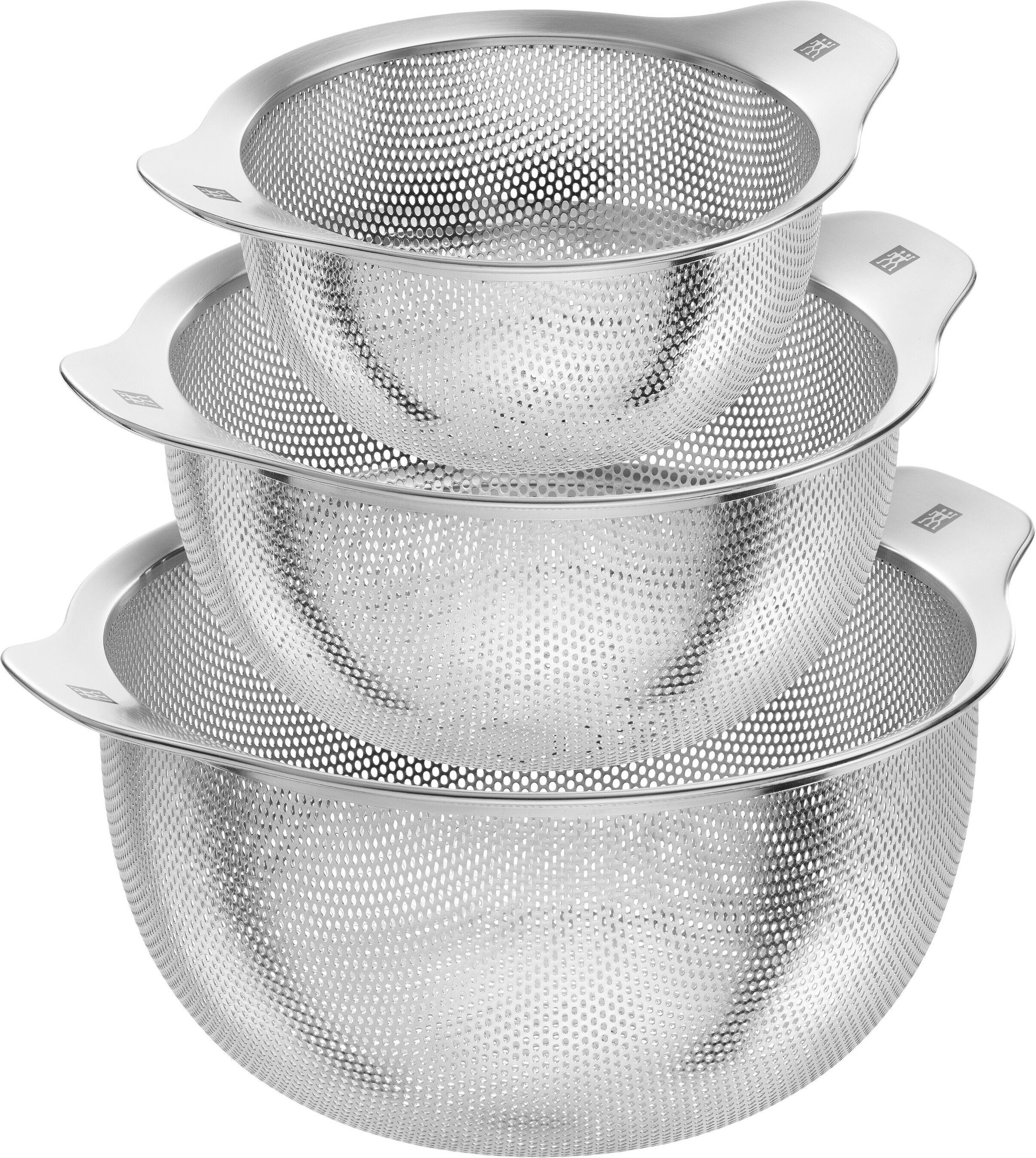 ZWILLING Siebset, 3-tlg. / 16/20/24 cm, Edelstahl