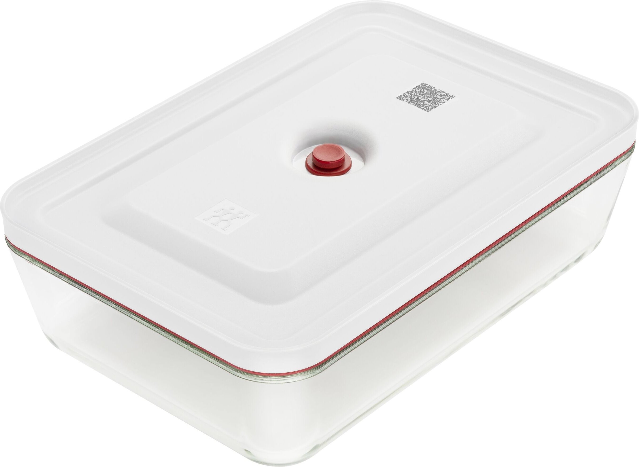 ZWILLING Fresh & Save Vakuum Auflaufform, Glas, Rot