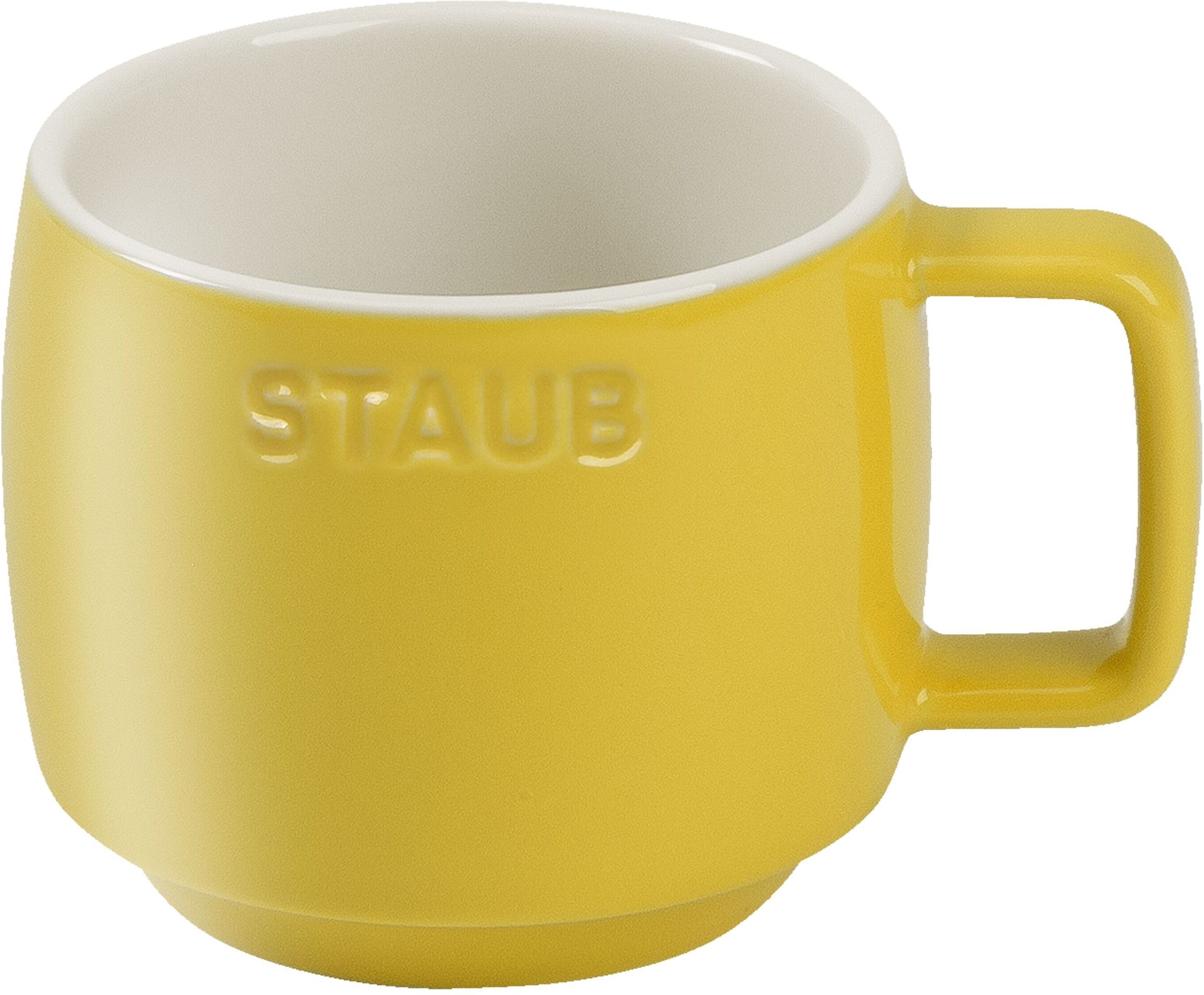 Staub Ceramique Tasse 250 ml, Citron, Keramik