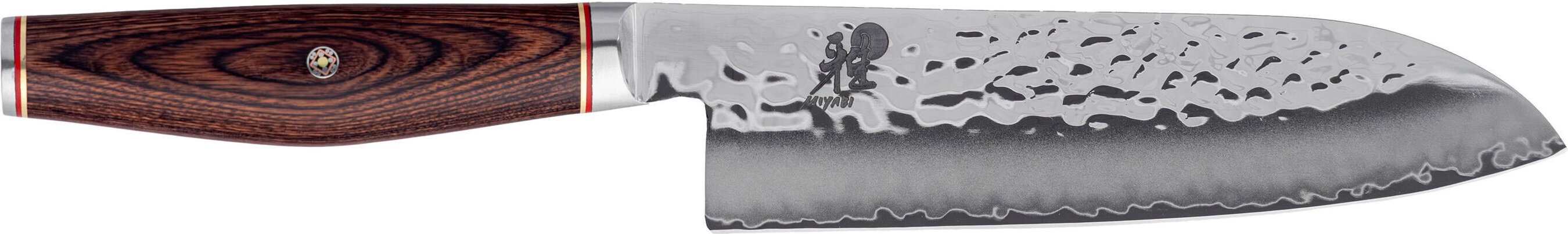 Thumbnail - MIYABI ARTISAN 6000MCT Santokumesser 18 cm, Glattschliff