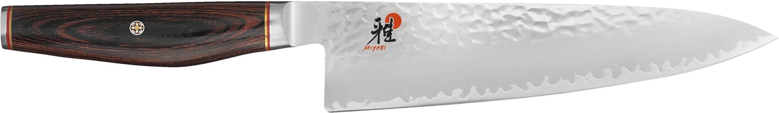 MIYABI ARTISAN 6000MCT Gyutoh 20 cm, Pakka Holz