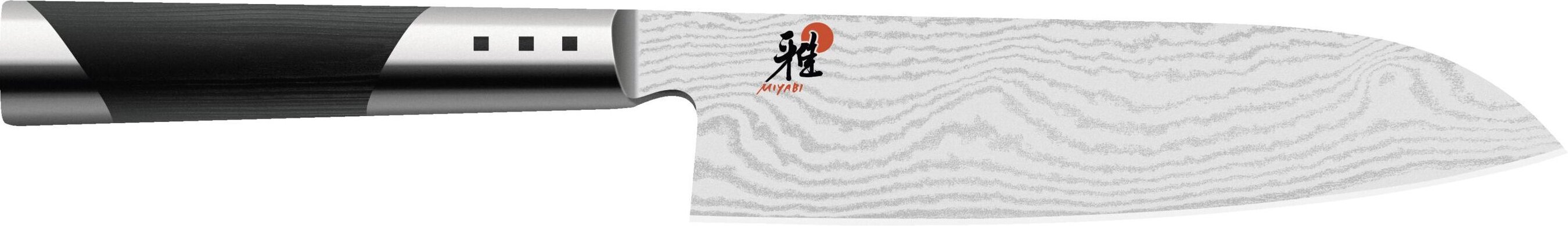 MIYABI 7000D Santokumesser 18 cm, Glattschliff