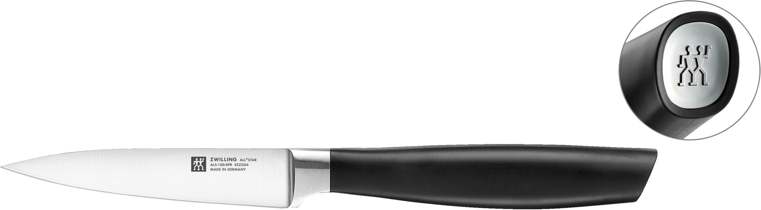 ZWILLING All * Star Spick & Garniermesser 10 cm, Silber