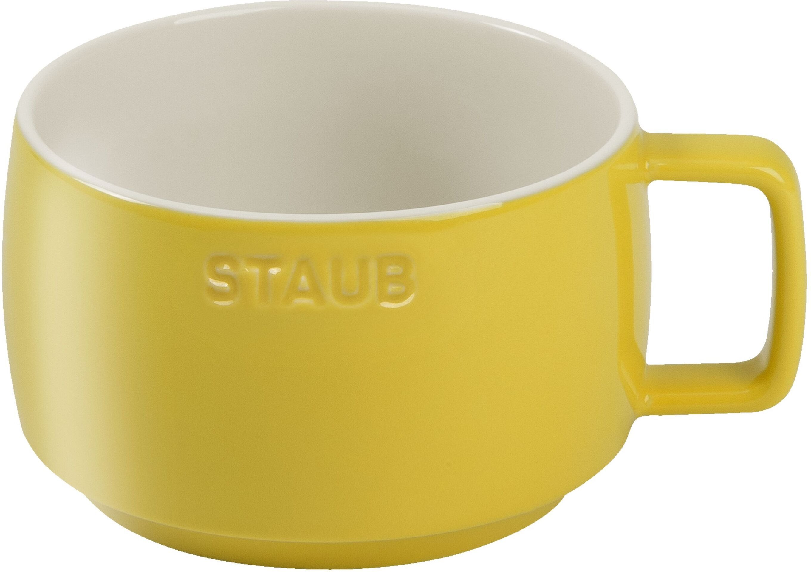 Staub Ceramique Tasse 500 ml, Citron, Keramik