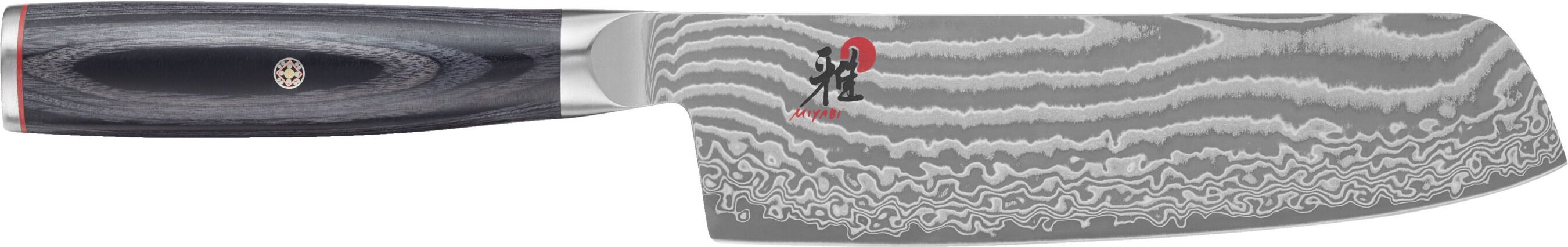 MIYABI KAIZEN II 5000FCD Nakiri 17 cm, Pakka Holz