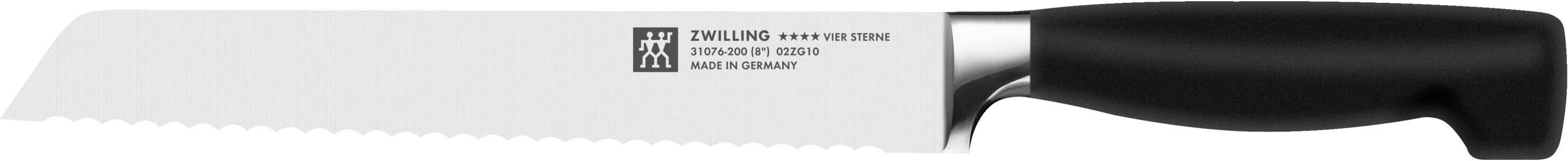 Thumbnail - ZWILLING **** VIER STERNE Brotmesser 20 cm, Wellenschliff