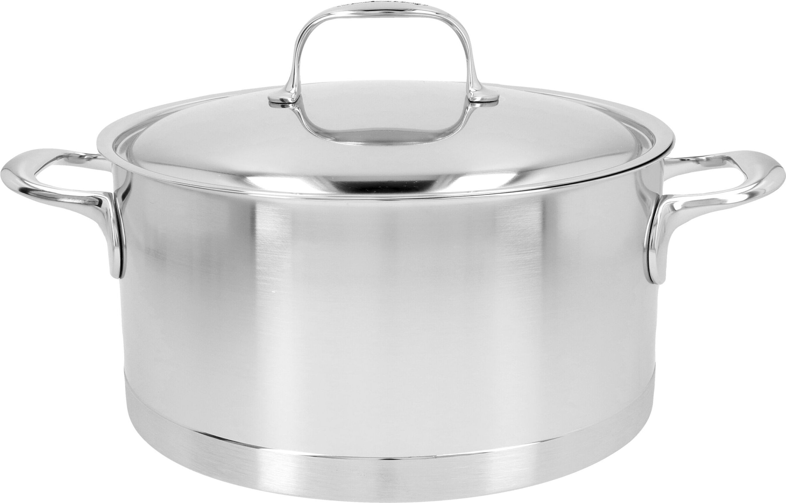 Demeyere Atlantis 7 Bratentopf mit Deckel 24 cm, 18/10 Edelstahl