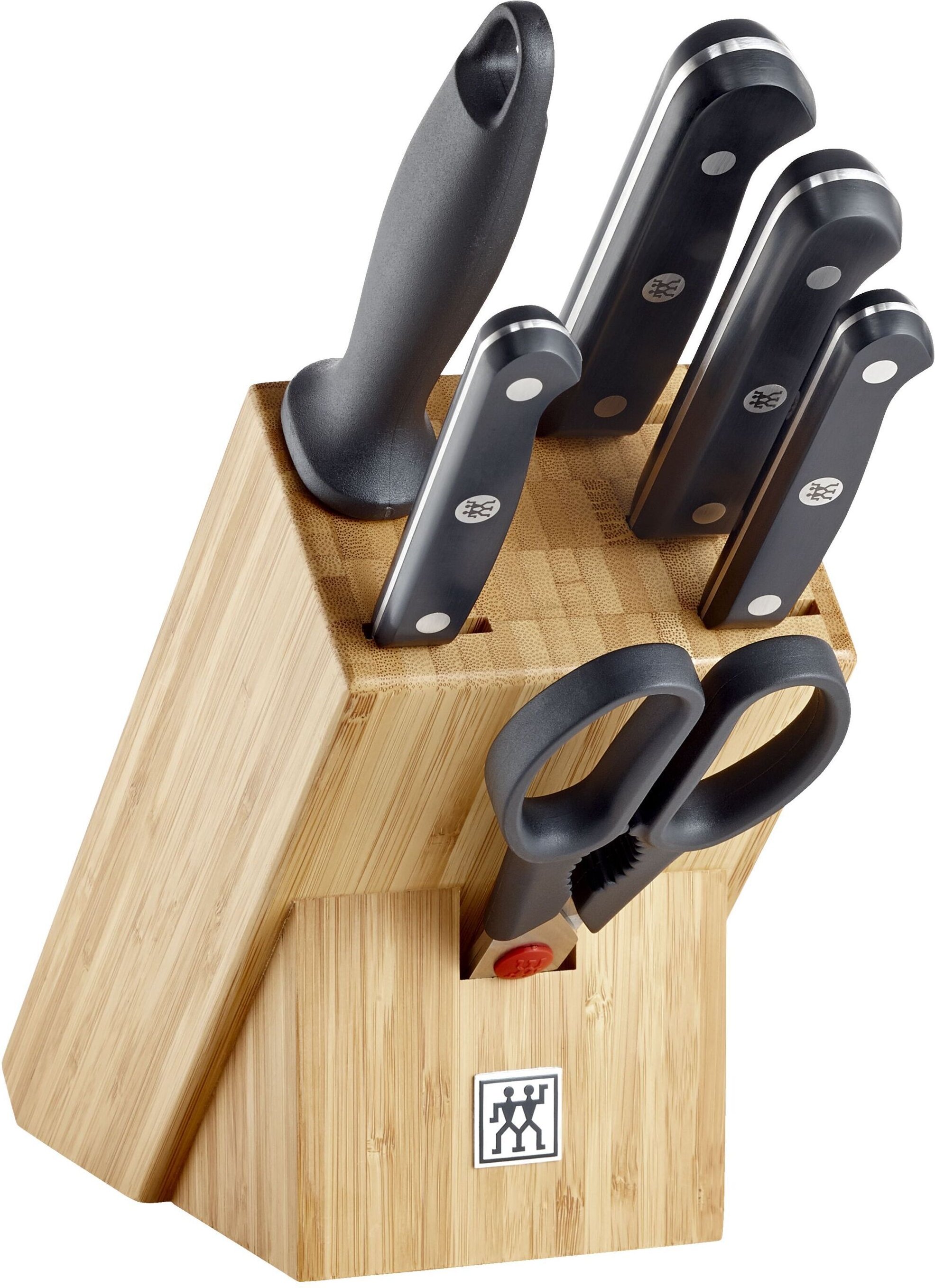 ZWILLING Gourmet 7-tlg, Messerblockset, Natur