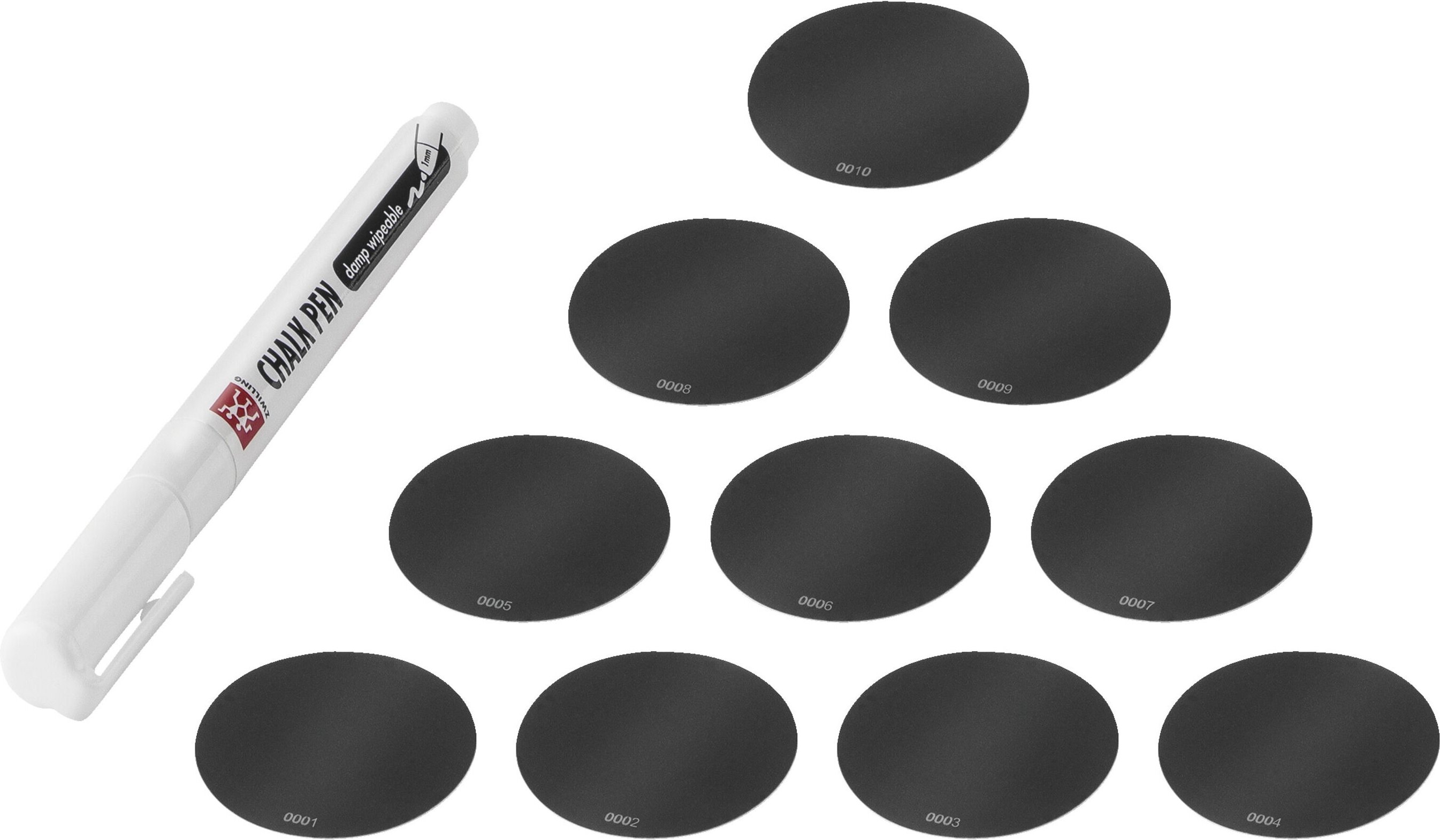 ZWILLING Fresh & Save CUBE CUBE Set Etiketten und Kreidestift, 11-tlg