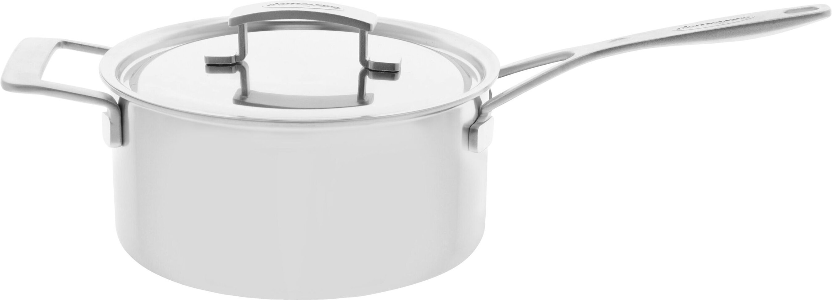 Demeyere Industry 5 Stieltopf mit Deckel, 22 cm, 18/10 Edelstahl
