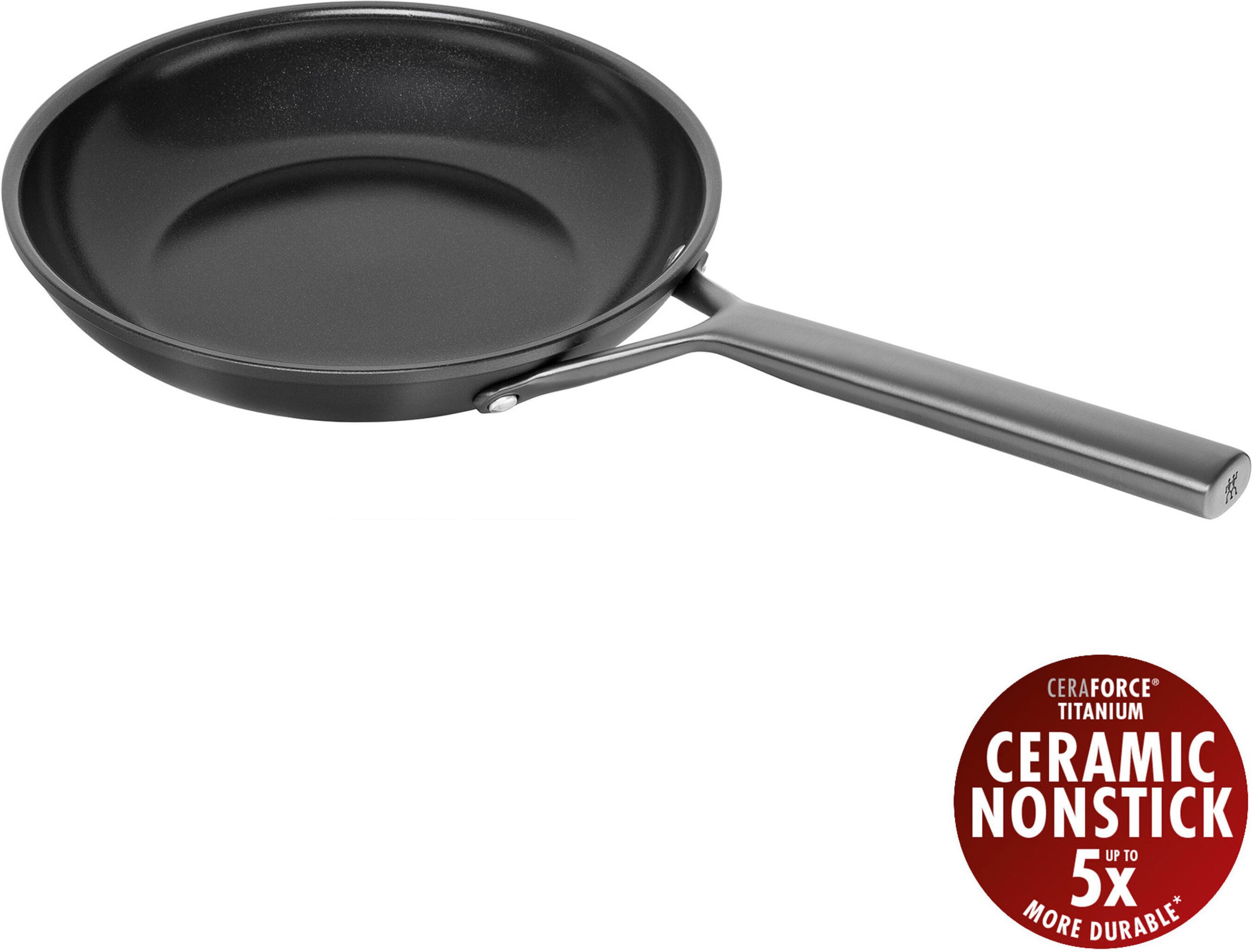 ZWILLING Milano Bratpfanne 24 cm, Aluminium, Schwarz